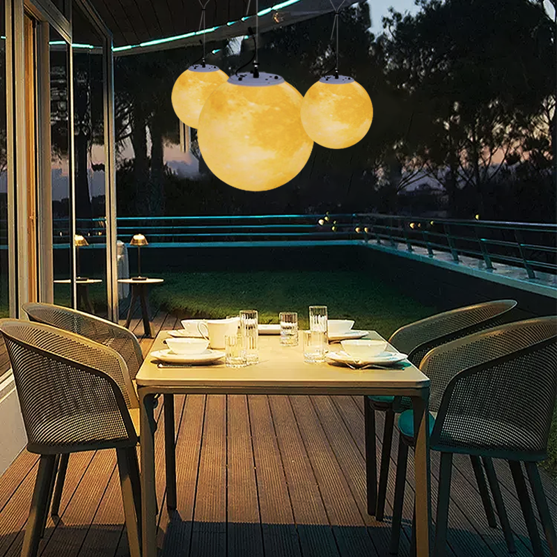 Solar Pendant Light - Waterproof
